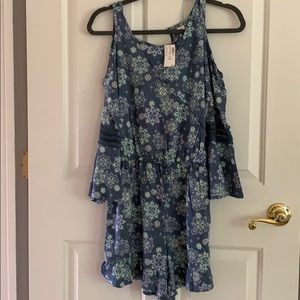 Kids Romper Cold shoulder WITH TAG